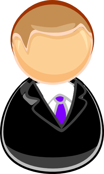 360x598 Man In Suit Clip Art