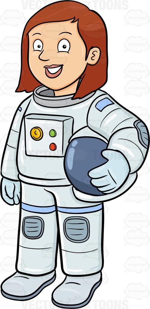 497x1024 Astronaut Clipart Cartoon