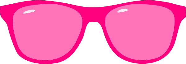 600x208 Heart Clipart Sunglass