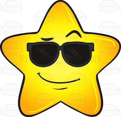 400x385 Star Cartoon Clipart