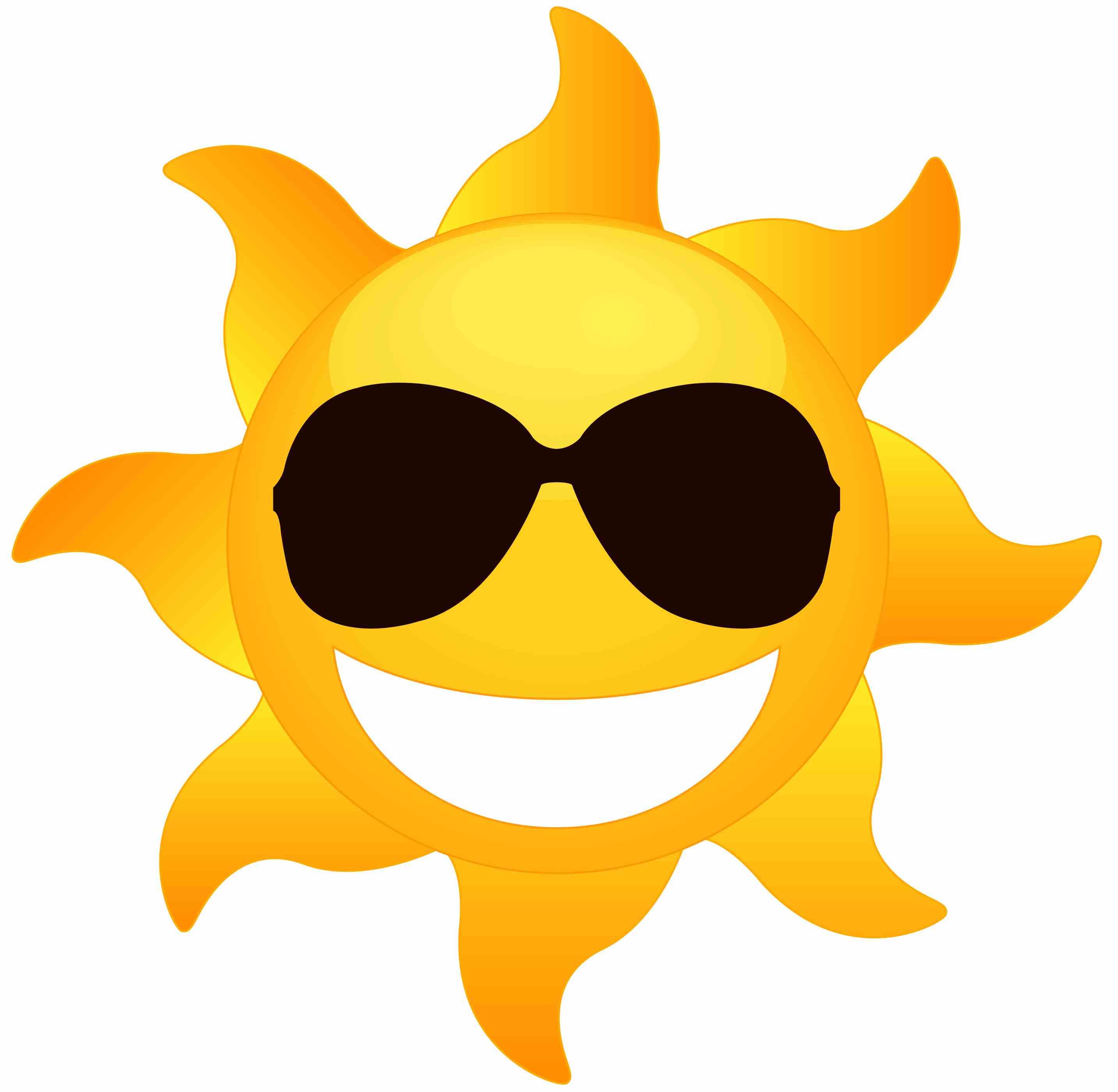 2867x2800 Sunglasses Clipart Happy Sun