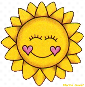 300x307 Drawn Sunshine Gif Cartoon