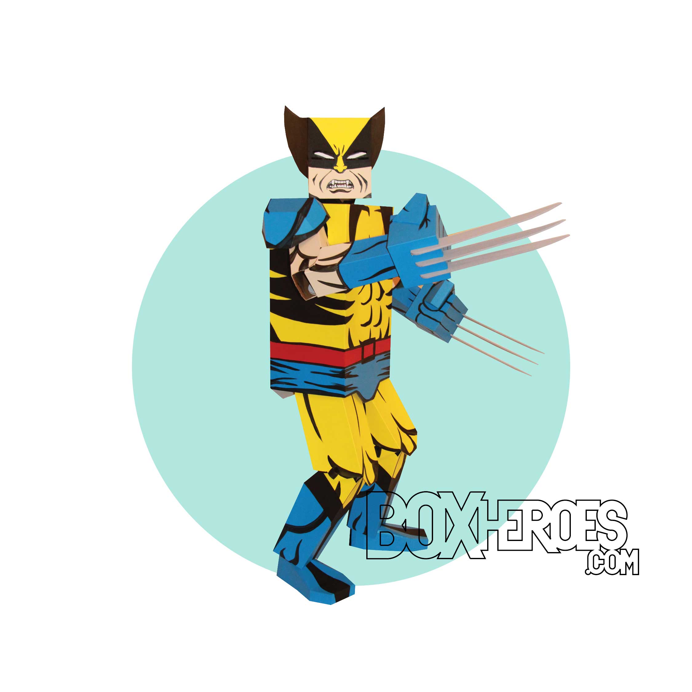 2250x2250 Box Heroes The Original Cardboard Superheroes, Using Our Powers