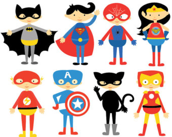 340x270 Superhero Vector Etsy