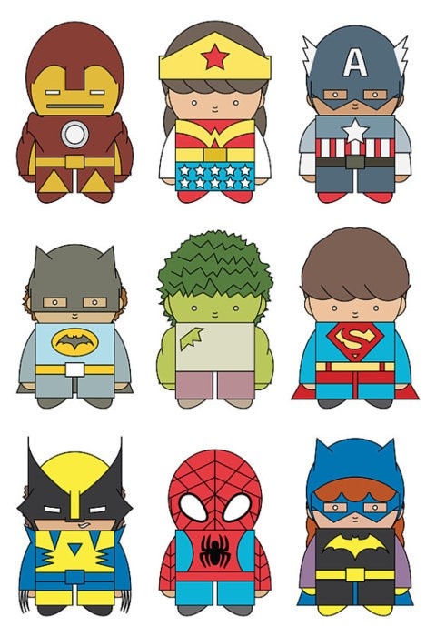 480x700 136 Best Superheroes Themed Party Images