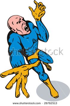 236x358 Superhero With A Mask Cartoon Character