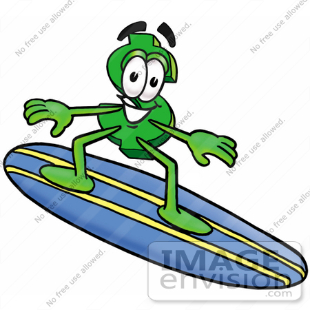 450x450 Clip Art Graphic Of A Green Usd Dollar Sign Cartoon Character