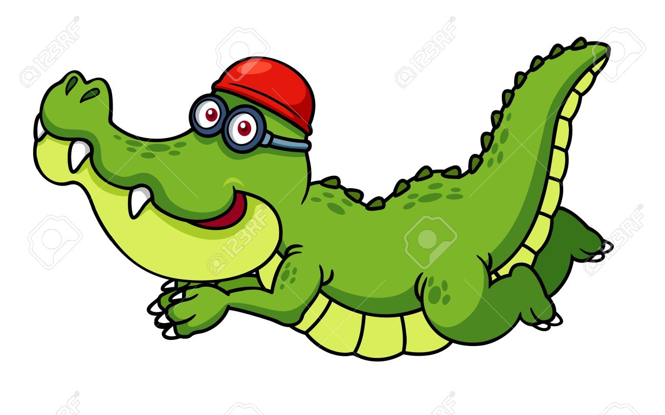 1300x812 Swimming Alligator Clipart, Explore Pictures