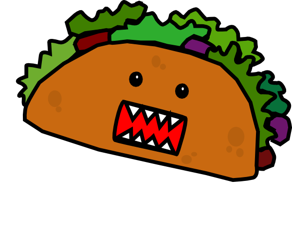 600x475 Funny Taco Cliparts 214569
