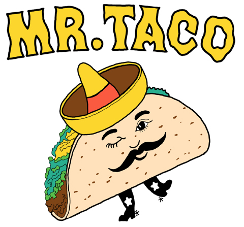 480x447 Taco Clipart Funny Cartoon