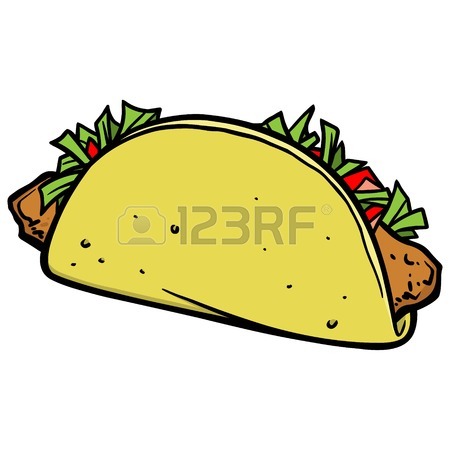 450x450 Fish Taco Cartoon Royalty Free Cliparts, Vectors, And Stock