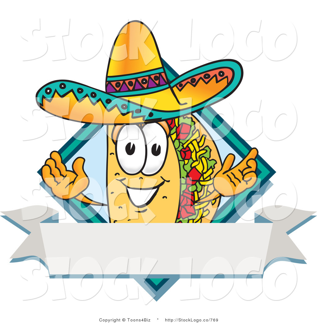 1024x1044 Images Of A Cartoon Mexican Taco Vector Logo Of A Mexican Taco