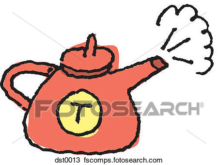 450x340 Drawing Of A Tea Pot Dst0013