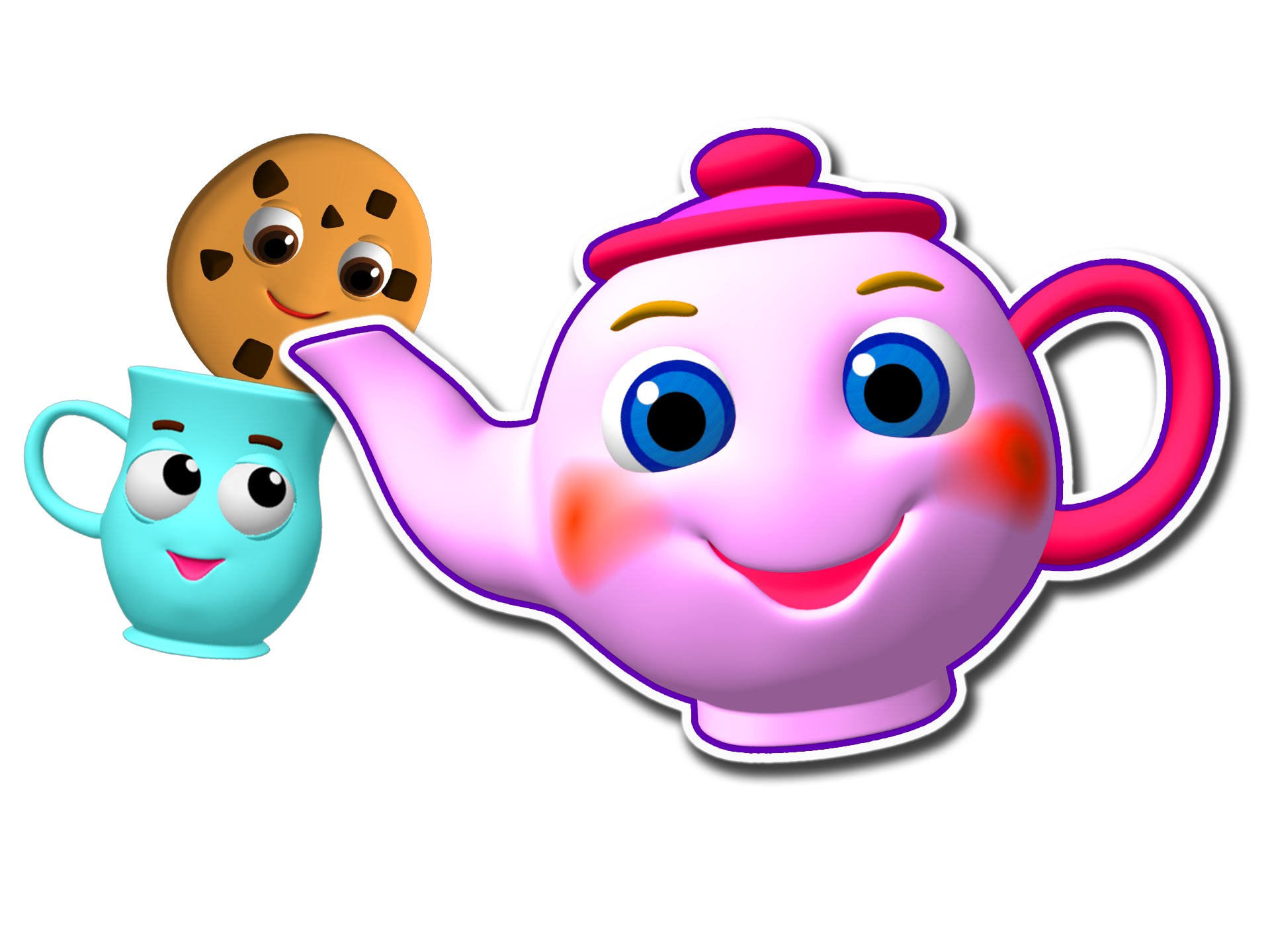 1920x1440 I'M A Little Teapot Nursery Rhymes For Children, Baby Learning