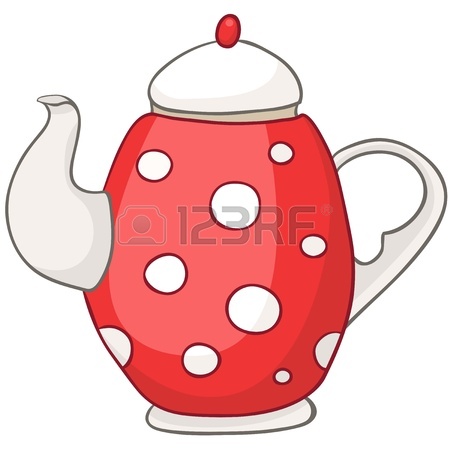 450x450 Set Of Tea Pots And Cups With Japanese And Chinese Pattern Royalty