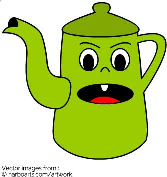 335x355 Cartoon Teapot Pictures