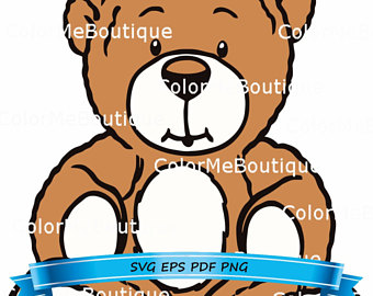 340x270 Teddy Bear Clipart Etsy