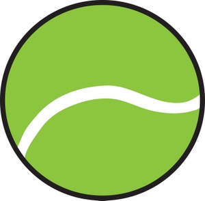 300x294 Tennis Ball Clipart Free Images