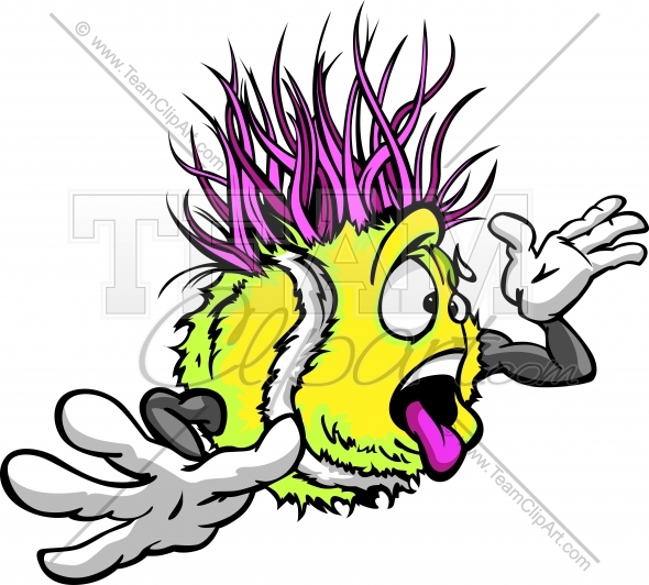 590x532 Crazy Tennis Ball Clipart Image Of A Wacky Tennis Ball