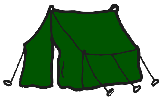 624x388 Tent Clipart Green