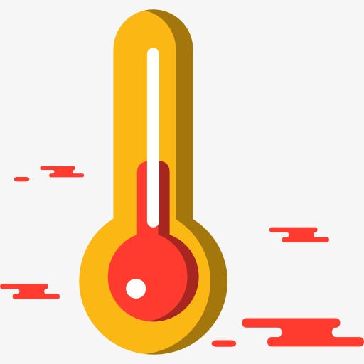 512x512 A Thermometer, Thermometer, Air Temperature, Cartoon Png Image