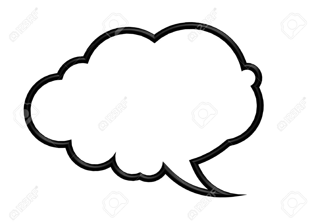 1300x918 Cartoon Speech Bubble Group