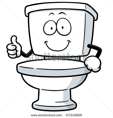450x470 Toilet Clipart Animated