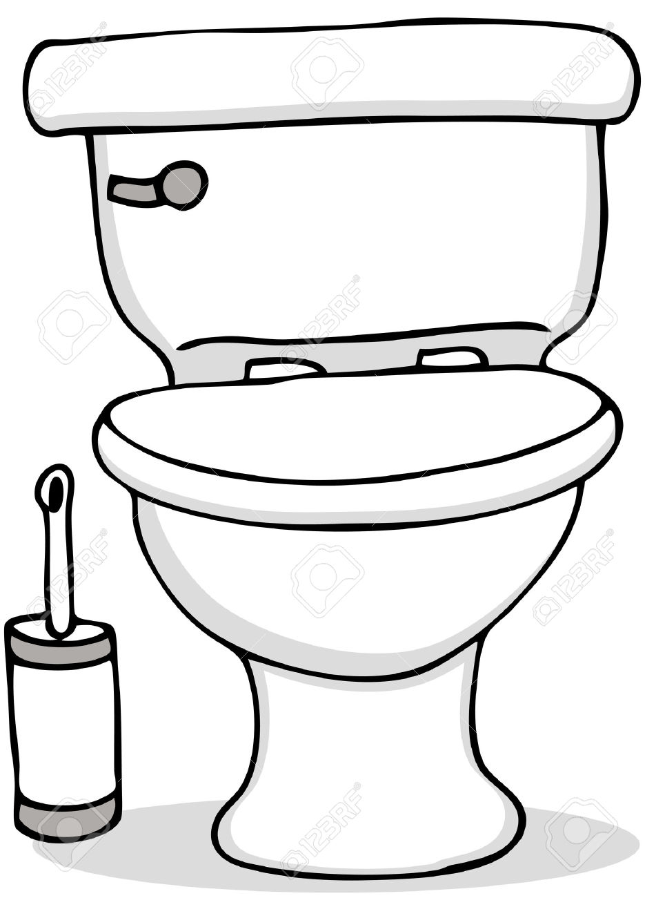 935x1300 Toilet Clipart Cartoon