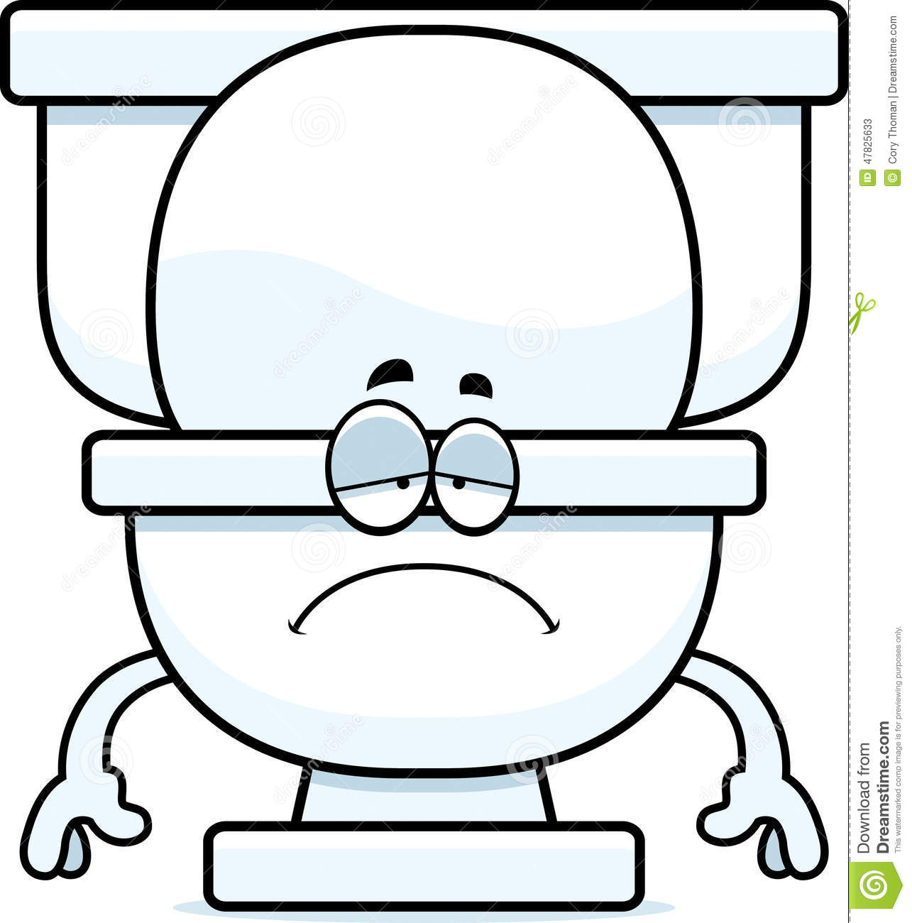 1285x1300 Toilet Clipart Sad