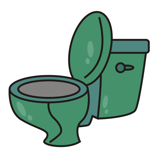 500x500 Funny Toilet Clipart Kid 3