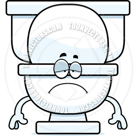 460x460 Cartoon Toilet Sad By Cory Thoman Toon Vectors Eps