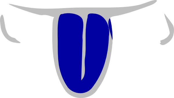 600x338 Blue Tongue Clip Art