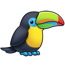 220x220 Toucan Fluff Favourites Clip Art, Animal And Bird
