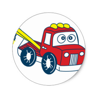 324x324 Cartoon Tow Truck Gifts On Zazzle