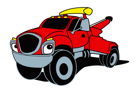 450x300 Graphics For Cartoon Tow Truck Graphics