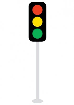 282x400 Cartoon Traffic Light Clipart