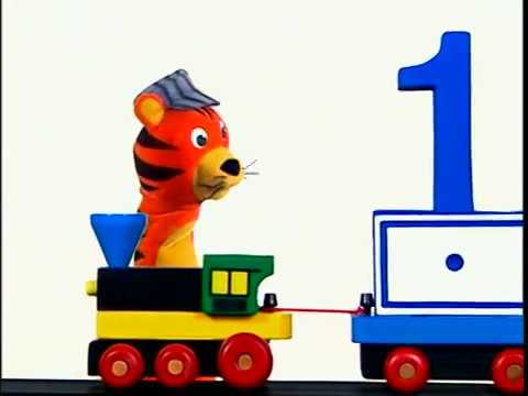 480x360 Five Little Train Cars (Numbers Nursery Bf)