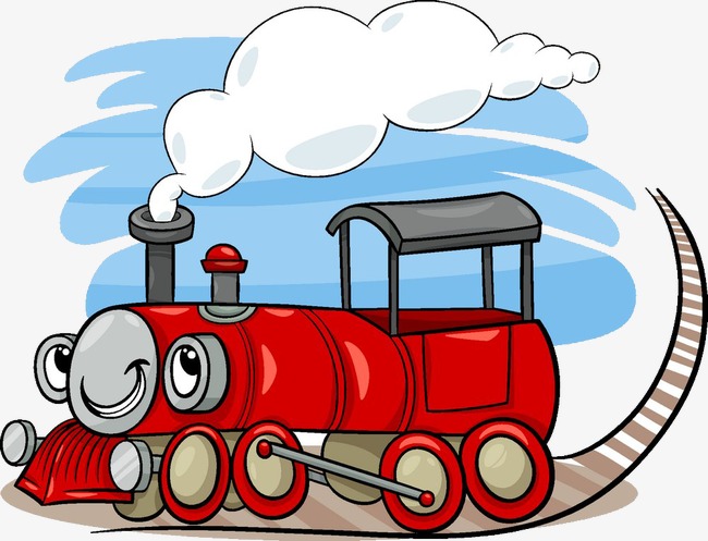 650x497 Cartoon Train, Creative, Cartoon, Small Train Png And Psd File