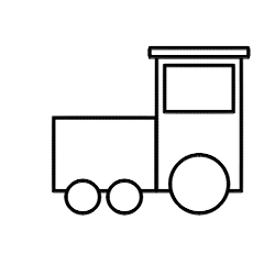 250x250 Drawing A Cartoon Train
