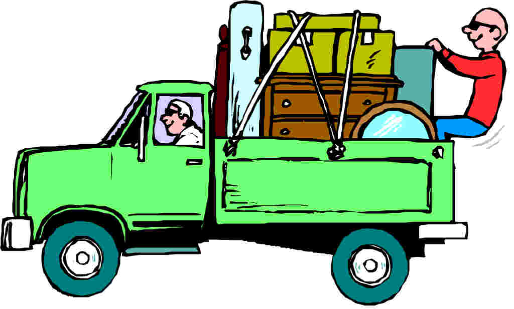 1024x617 Moving Truck Clip Art