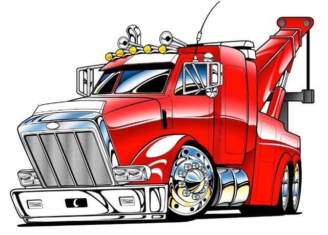640x459 Top 10 Cartoon Images Of Tow Trucks