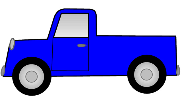 640x354 Blue Side View Trucks Clipart