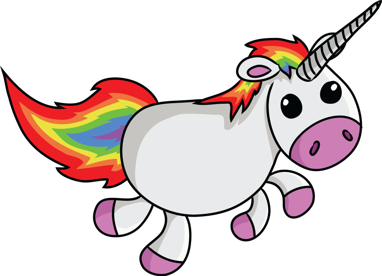 1308x947 Free Cartoon Unicorn Clip Art