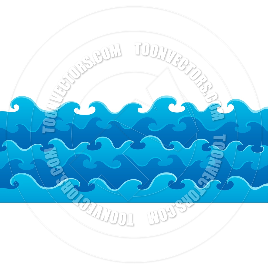 940x940 Cartoon Waves Theme Image By Clairev Toon Vectors Eps
