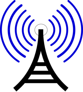270x297 Radio Waves Clip Art