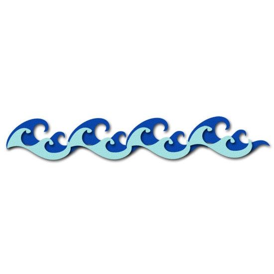 550x550 Cartoon Waves Clip Art Clipart