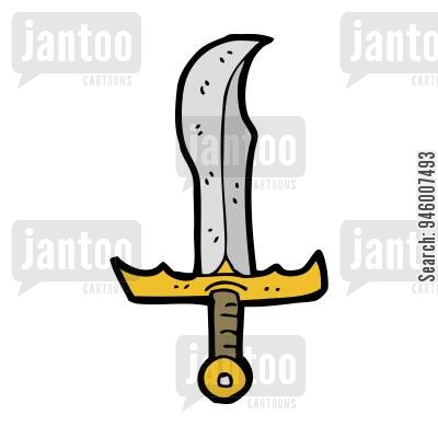 400x400 Medieval Weapon Cartoons