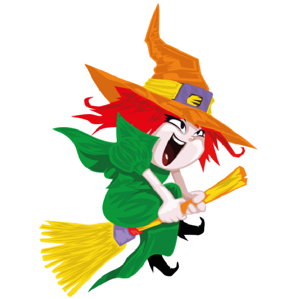 Cartoon Witch Clipart | Free download on ClipArtMag