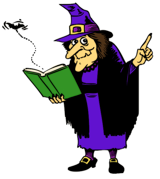 511x574 Cartoon Witch Clipart