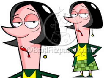 350x263 Cartoon Woman Clipart Picture Royalty Free Woman Clip Art Licensing.